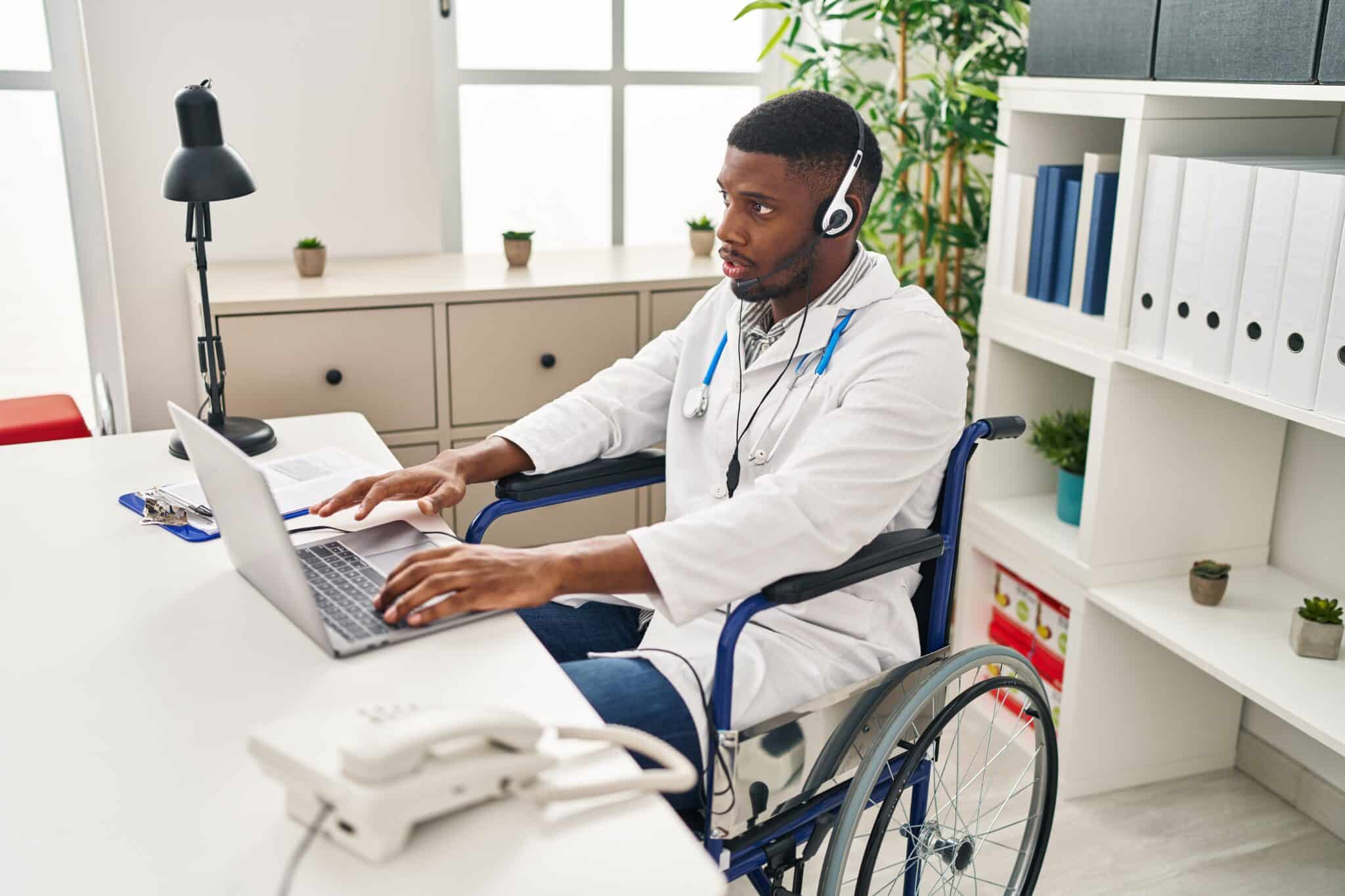 Learn how virtual medical scribes can help physicians with disabilities overcome physical and cognitive challenges. AxiScribe promotes healthcare accessibility.
