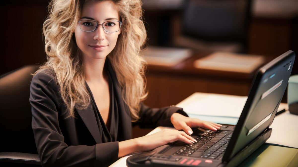 Court reporters use outsourced legal transcription services to expedite accurate legal documents.