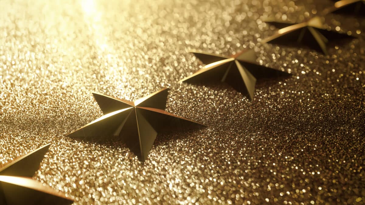 Golden stars showcase Athreon as best transcription service for unrivaled quality and reliability.