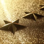 Golden stars showcase Athreon as best transcription service for unrivaled quality and reliability.